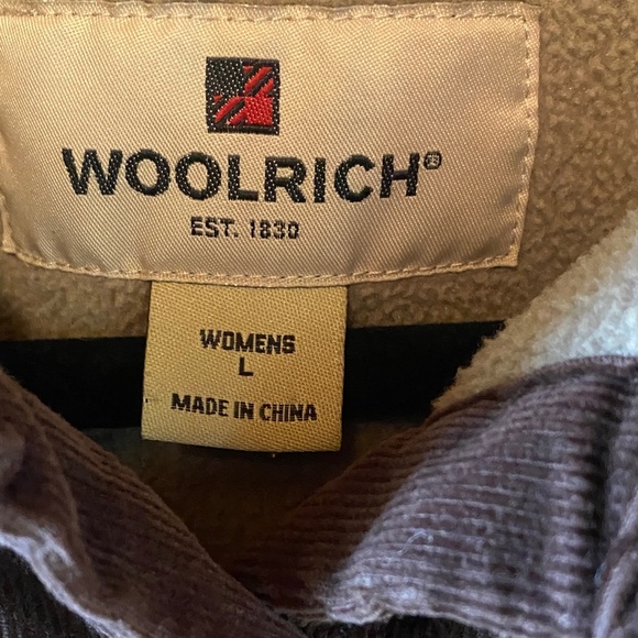 Woolrich Brown Utility Jacket - Picture 2 of 3